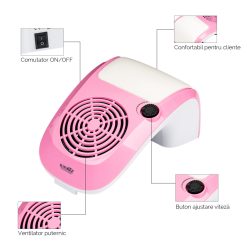 Aspirator Typhoon Master 60W LUXORISE Roz 6