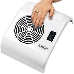 Aspirator praf unghii cu Freza Electrica Tornado Supreme 40W Rose Pink LUXORISE alb 3