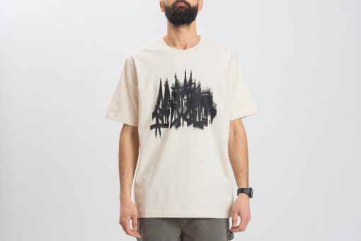 Blur Type Heavy T-shirt-Barbati