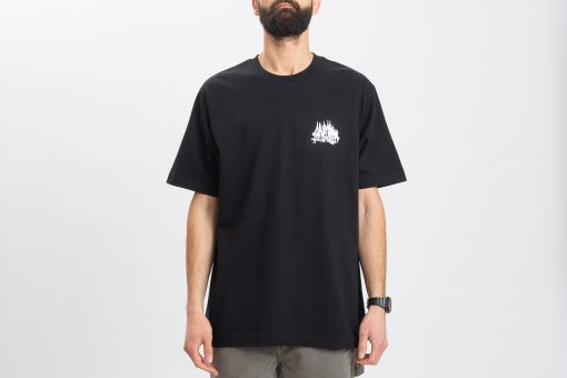 Blur Type Heavy T-shirt-Barbati