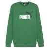 Bluza PUMA pentru barbati ESS+ 2 COL BIG LOGO CREW - 58676386-Imbracaminte-Bluze