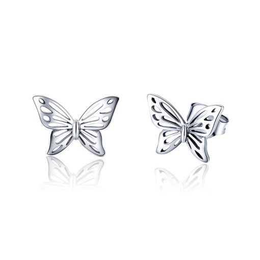 Cercei din argint Beautiful Butterfly-Cercei >> Cercei din argint