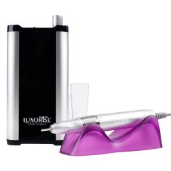 Freza unghii portabila brushless Titanium MASTER LUXORISE 35.000 RPM Silver 3