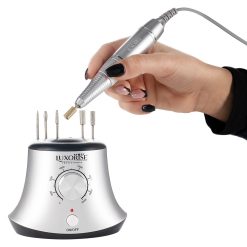 Freza unghii profesionala iFORCE PRO LUXORISE 30.000 RPM Silver 2