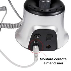 Freza unghii profesionala iFORCE PRO LUXORISE 30.000 RPM Silver 4