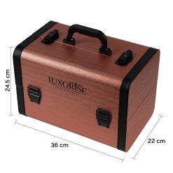 Geanta Produse Cosmetice Beautify Gold LUXORISE 3