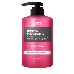 Honey & macadamia body lotion - pink grapefruit 500 ml-Ingrijirea pielii-Ingrijire corp > Creme si lotiuni