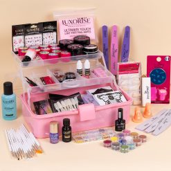 Kit Unghii Gel fara Lampa UV Promotie 07 CADOURI 12 Geluri UV Cutie Manichiura 7