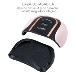 Lampa UV LED pentru doua maini 140W INFINITY PRO LUXORISE Pink 6
