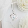 Lantisor Dragii MAMEI - 2 nume si cristale Swarovski - Argint 925-Personalizate >> Ocazie >> Familia mea >> Noutati