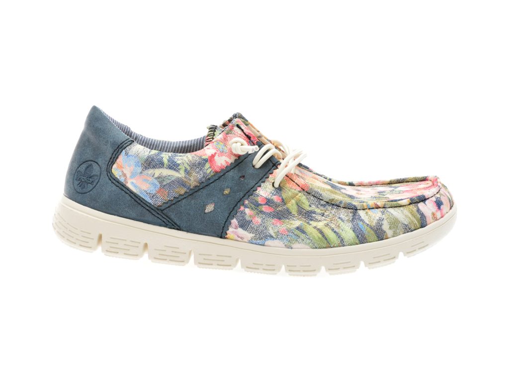 Mocasini casual RIEKER bleumarin