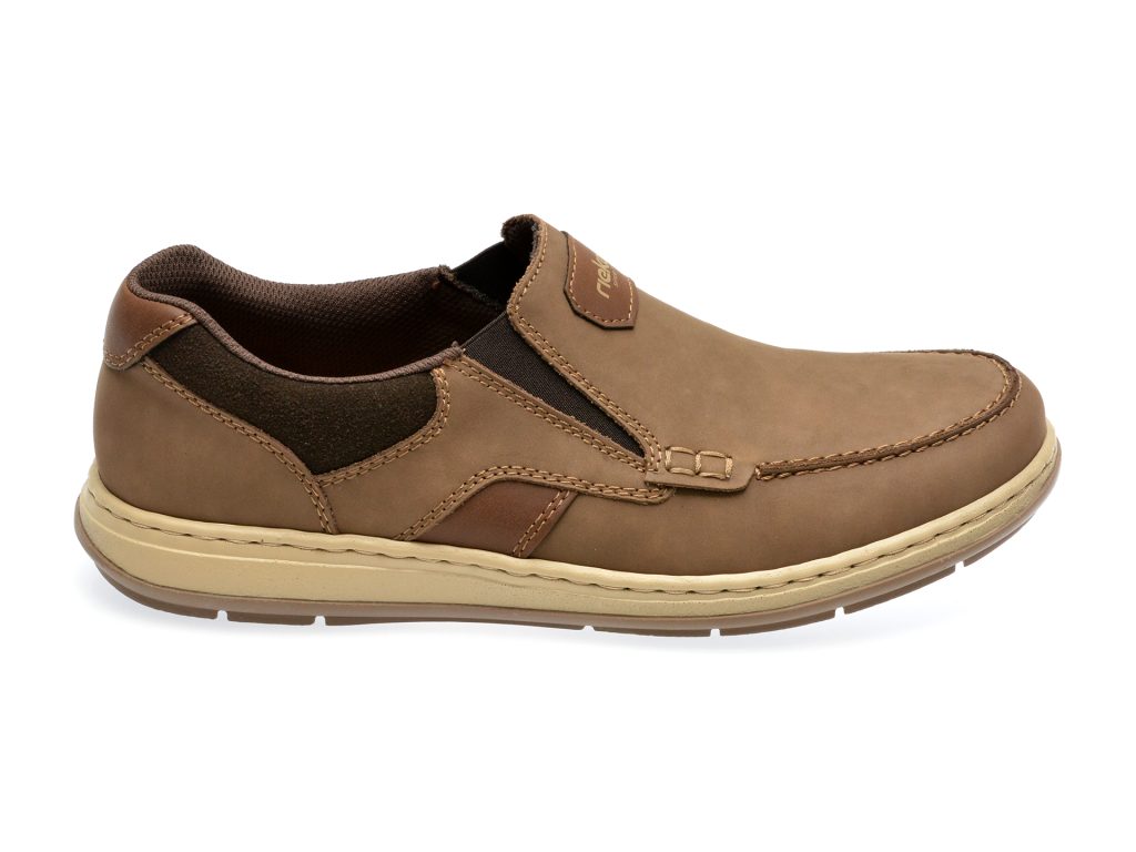 Mocasini casual RIEKER maro