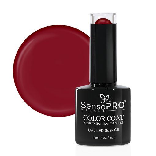 Oja Semipermanenta SensoPRO Milano 10ml - 004 Charming Red-Oja Semipermanenta > Oja SensoPRO 10ml