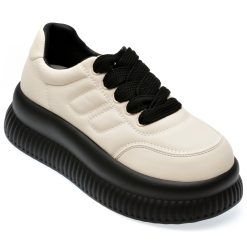 Pantofi casual FLAVIA PASSINI alb-negru