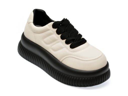 Pantofi casual FLAVIA PASSINI alb-negru
