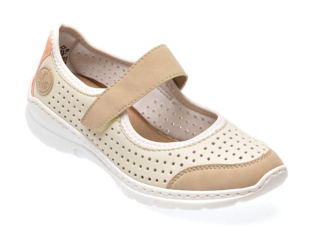 Pantofi casual RIEKER bej