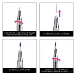 Pila electrica profesionala PowerPRO Elite LUXORISE 30.000 RPM Silver 2
