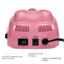 Pila electrica profesionala PowerPRO Ultra LUXORISE 30.000 RPM Roz 4