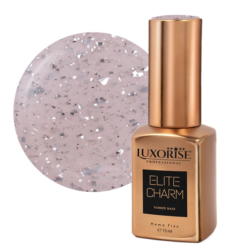 Rubber Base Hema Free LUXORISE ELITE CHARM - Salmon Dream 15ml-Rubber Base > Rubber Base ELITE CHARM 15ml