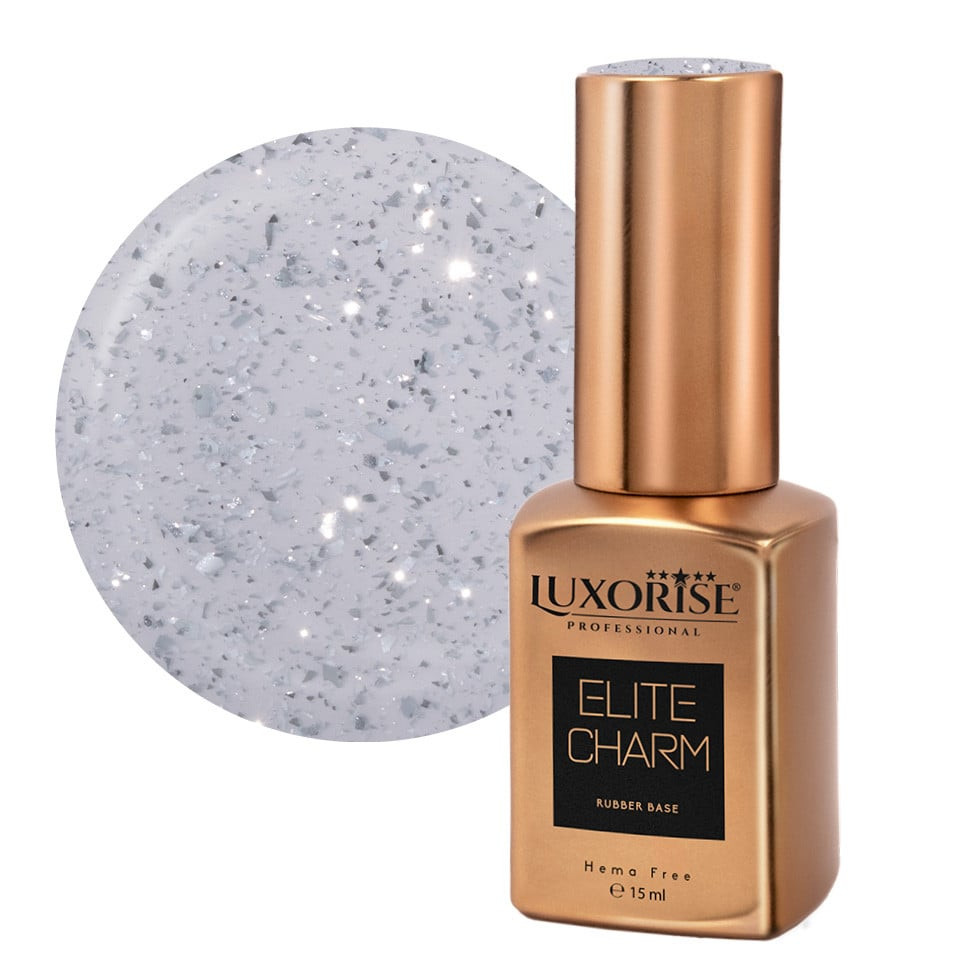 Rubber Base Hema Free LUXORISE ELITE CHARM - Serenity Glaze 15ml-Rubber Base > Rubber Base ELITE CHARM 15ml