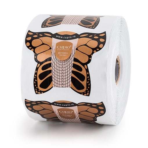 Sabloane constructie unghii Fluture profesionale 500 buc-Tipsuri reutilizabile