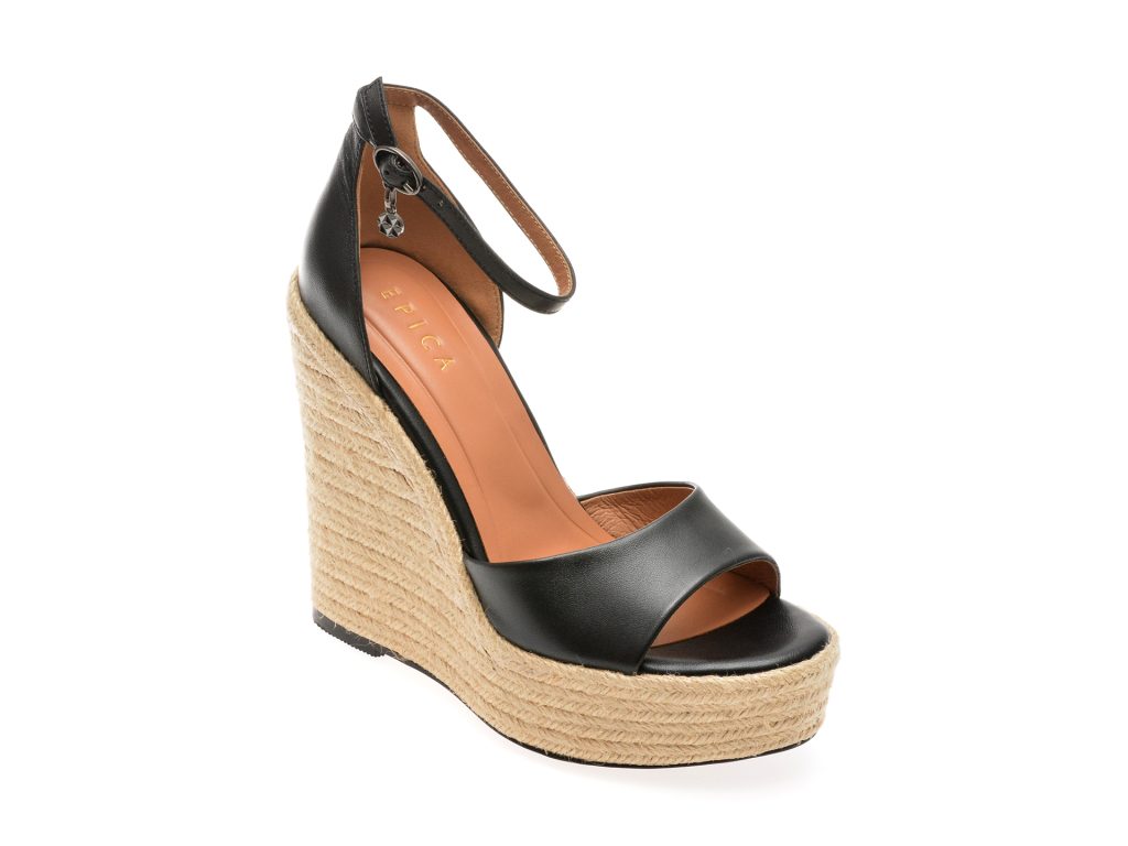 Sandale casual EPICA negre