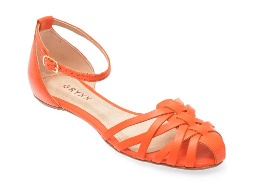 Sandale casual GRYXX portocalii