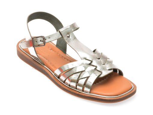 Sandale casual IMAGE argintii