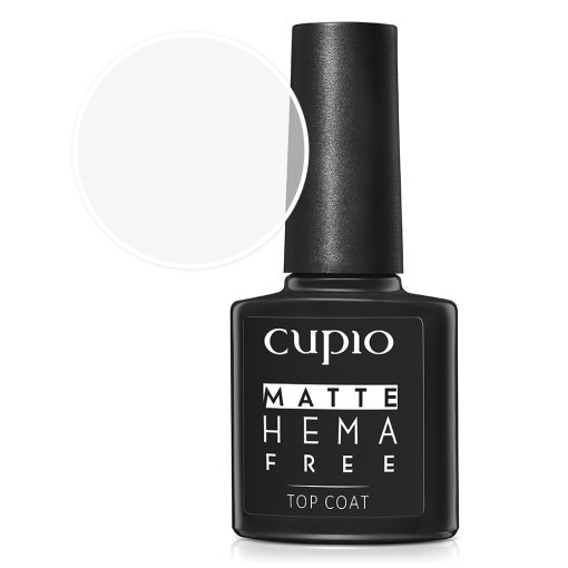 Top Coat Matte HEMA FREE 10ml-Manichiura-Hema Free