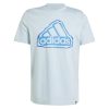 Tricou ADIDAS pentru barbati M FLD BOS LOGO - IM8312-Imbracaminte-Tricouri