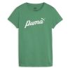 Tricou PUMA pentru femei ESS+ SCRIPT TEE - 67931586-Imbracaminte-Tricouri