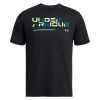 Tricou UNDER ARMOUR pentru barbati COLORBLOCK WORDMARK SS - 1382829001-Imbracaminte-Tricouri