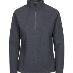 Bluza sport din fleece cu fenta cu fermoar Meadows-FEMEI-IMBRACAMINTE/Hanorace