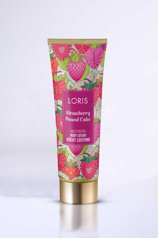 Body Lotion Strawberry pound cake by Loris- 236 ml-Îngrijire personală