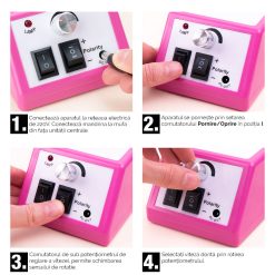 Roz-Aparatura Unghii > Freza - Pila Electrica Unghii