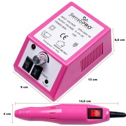 Freza Unghii Profesionala Star Nails SensoPRO Milano 20000 RPM Roz 6