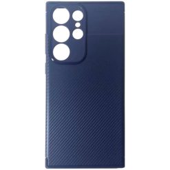 Husa de protectie Carbon Fiber Texture Shockproof pentru Samsung Galaxy S23 Ultra-FEMEI-