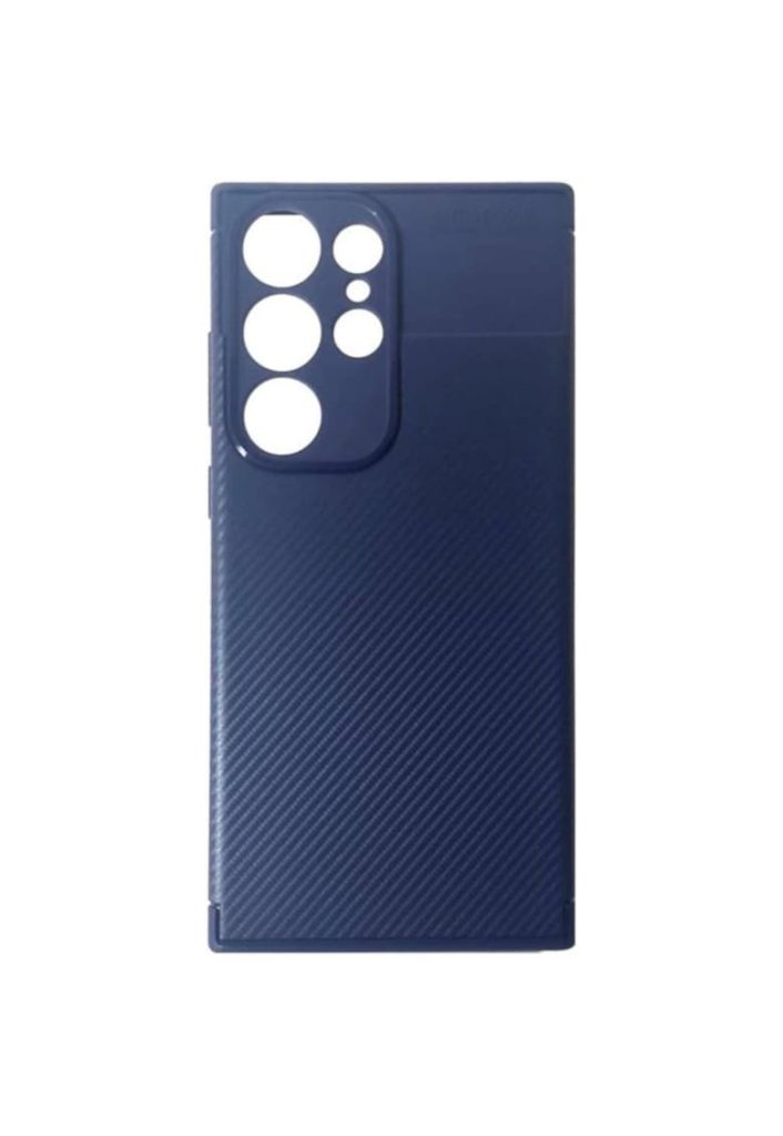 Husa de protectie Carbon Fiber Texture Shockproof pentru Samsung Galaxy S23 Ultra-FEMEI-