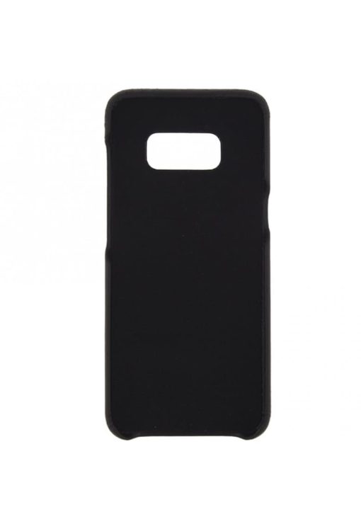 Husa de protectie Pure pentru Samsung Galaxy S8 - Piele - Deep Black-FEMEI-