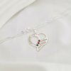 Lantisor Dragii MAMEI - 3 nume si cristale Swarovski - Argint 925-Personalizate >> Ocazie >> Familia mea >> Noutati