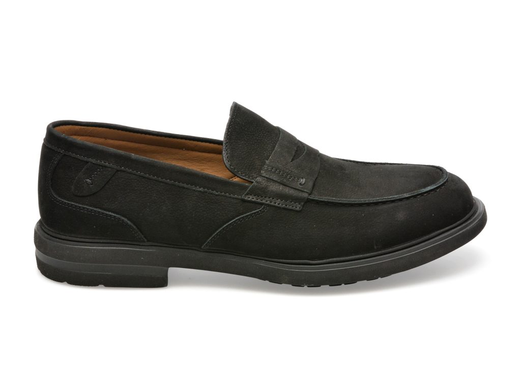 Mocasini casual OTTER negri