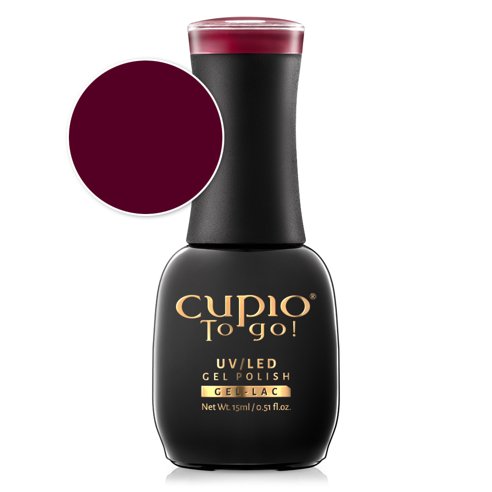 Oja semipermanenta Cupio Dark Cherry 15ml-Manichiura-Oje Semipermanente