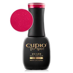 Oja semipermanenta Cupio Rubin 15ml-Oje Semipermanente-Culori cu sclipici