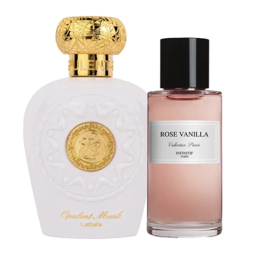 Pachet 2 parfumuri Opulent Musk 100 ml si Rose Vanilla 50 ml-Pachete promo