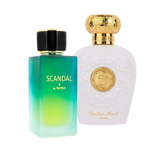 Pachet 2 parfumuri Opulent Musk 100 ml si Scandal by Patric 100 ml-Pachete promo