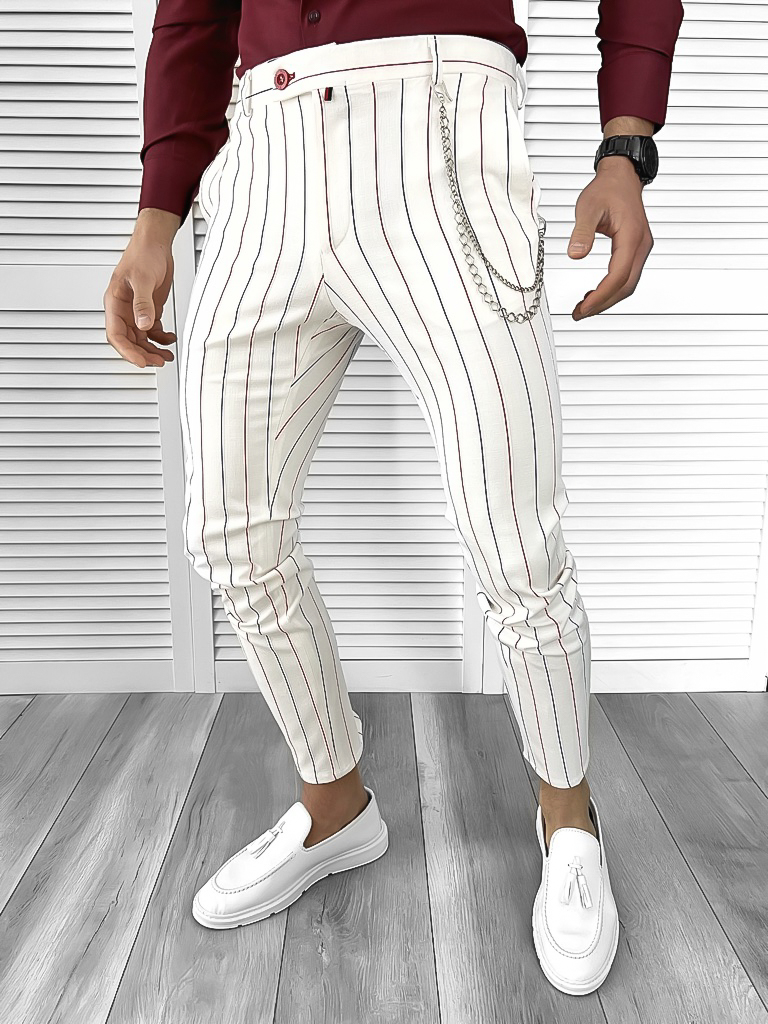 Pantaloni barbati eleganti 10490 F4-3.1-Pantaloni > Pantaloni eleganti