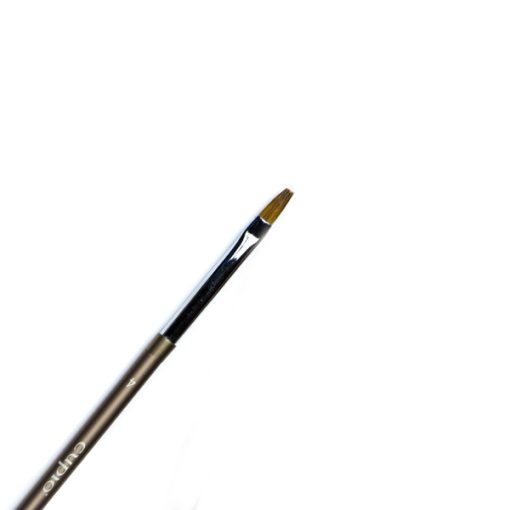 Pensula manichiura gel din Kolinsky Nr. 4 cu capac metalic-Manichiura-Pensule Manichiura