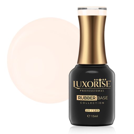 Rubber Base LUXORISE Pastel Collection - Milky Peach 15ml-Rubber Base > Rubber Base LUXORISE 15ml