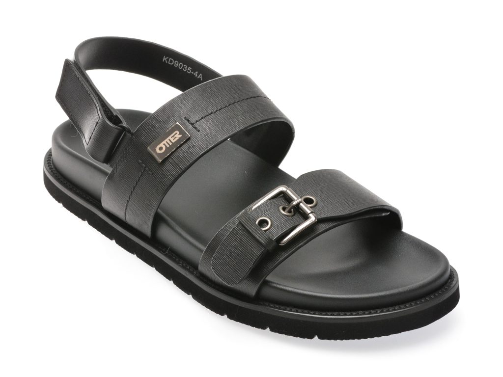 Sandale casual OTTER negre