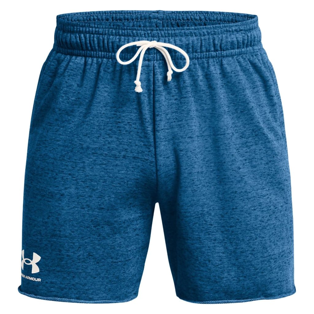 Short UNDER ARMOUR pentru barbati RIVAL TERRY 6IN SHORT - 1382427406-Imbracaminte-Shorturi